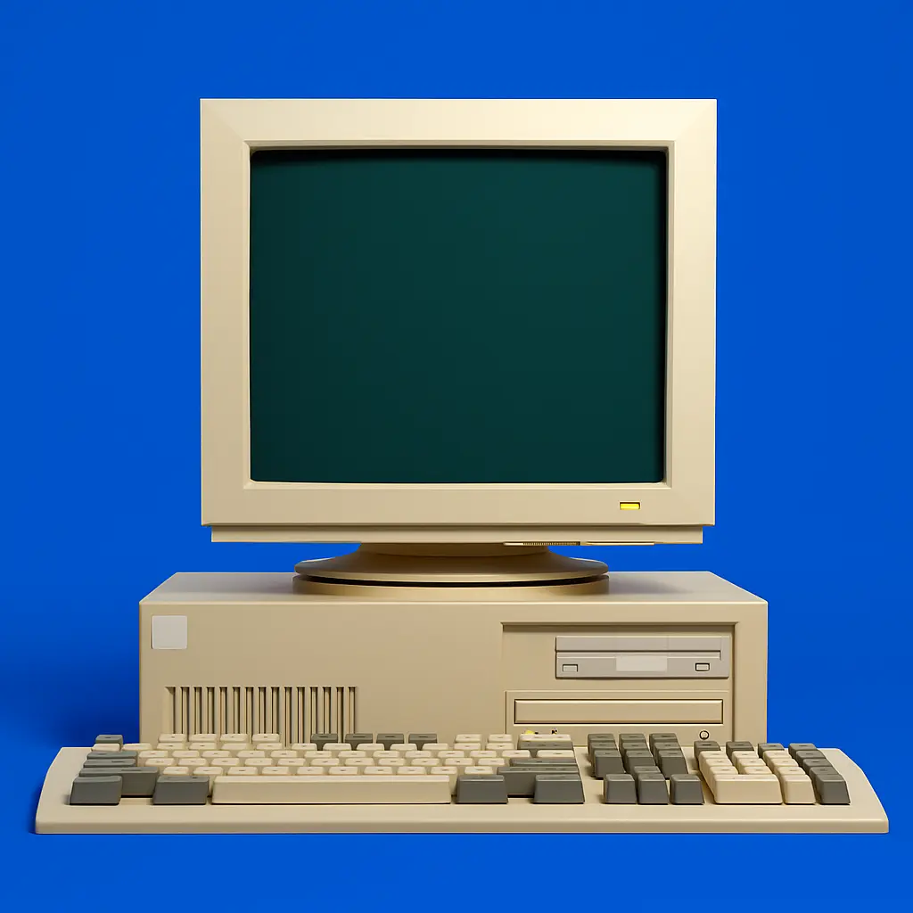 Terminal de Computador Retrô