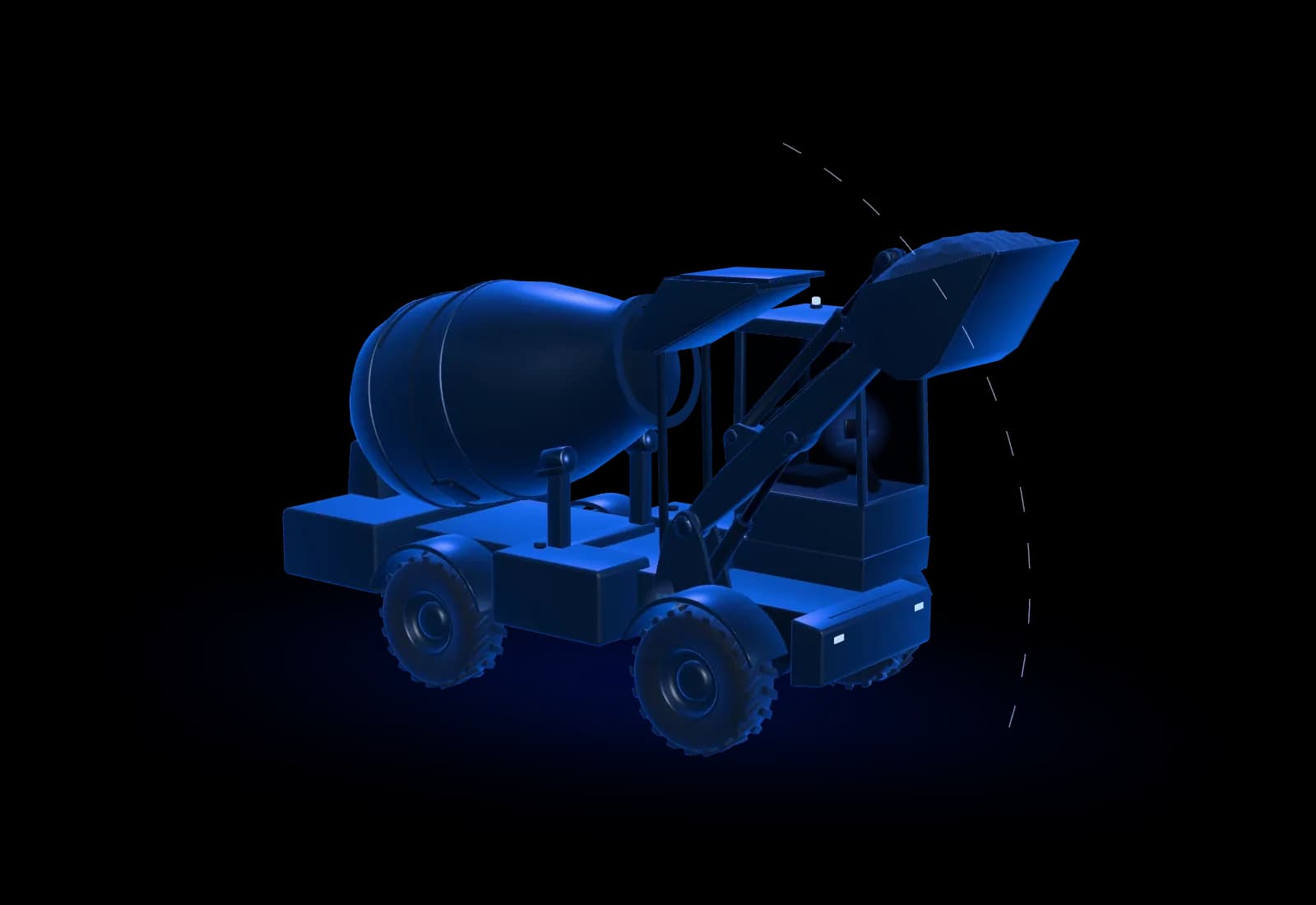 Autoconcreteira em 3D